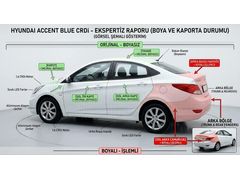 Sahibinden Hyundai Accent Blue 1.6 CRDI Mode 2017 Model