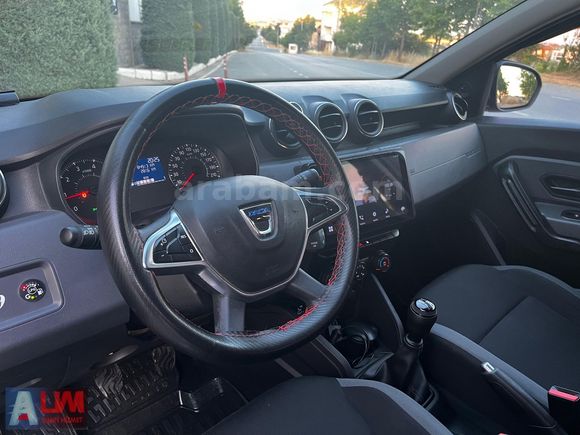 ALİM AUTO DAN DACIA DUSTER TURUNCU RENK FABRİKASYON LPG+EKRAN