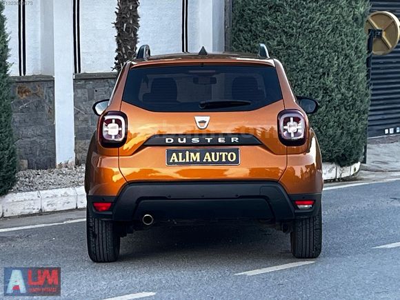 ALİM AUTO DAN DACIA DUSTER TURUNCU RENK FABRİKASYON LPG+EKRAN