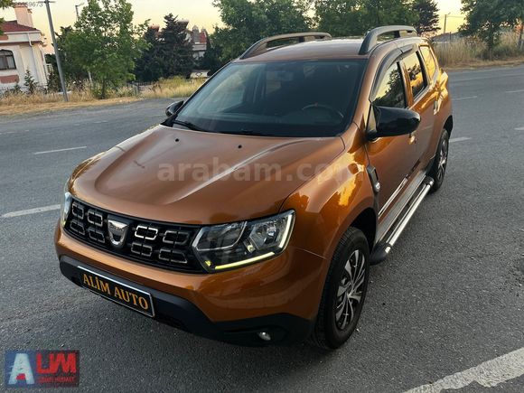 ALİM AUTO DAN DACIA DUSTER TURUNCU RENK FABRİKASYON LPG+EKRAN