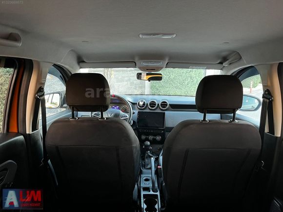ALİM AUTO DAN DACIA DUSTER TURUNCU RENK FABRİKASYON LPG+EKRAN