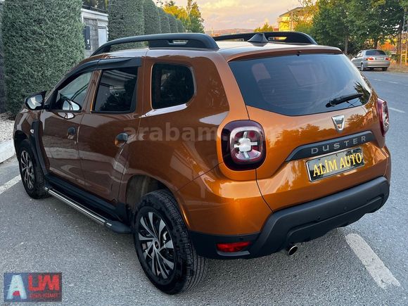 ALİM AUTO DAN DACIA DUSTER TURUNCU RENK FABRİKASYON LPG+EKRAN