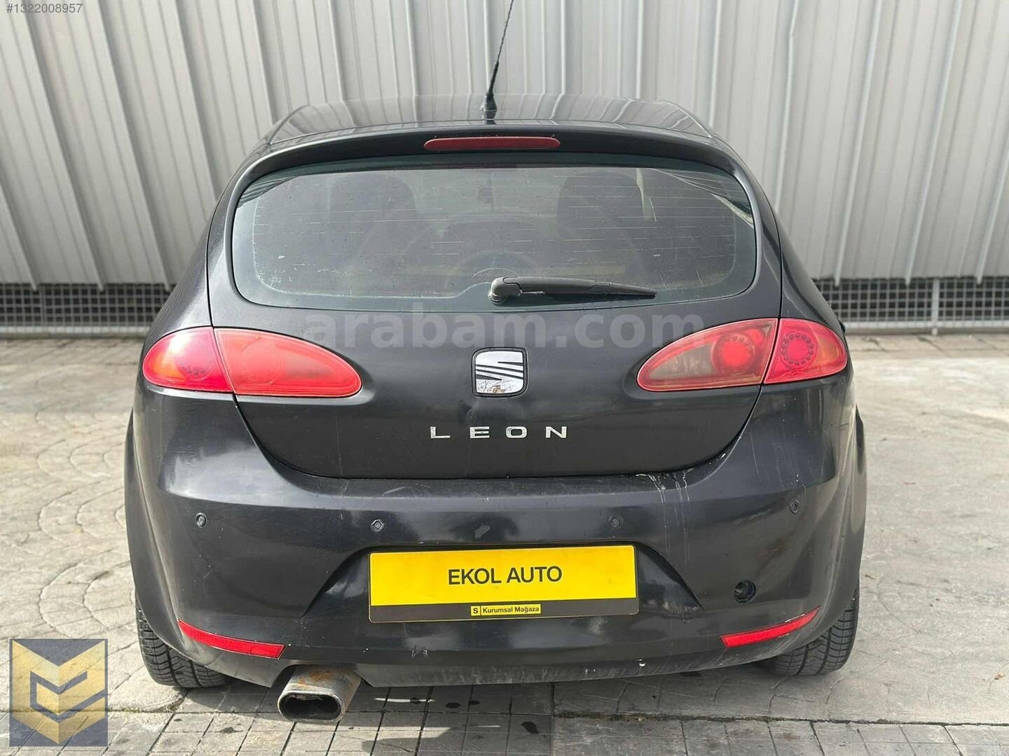 Galeriden Seat Leon 1.6 Reference 2007 Model Kayseri 340.000 km Siyah 6