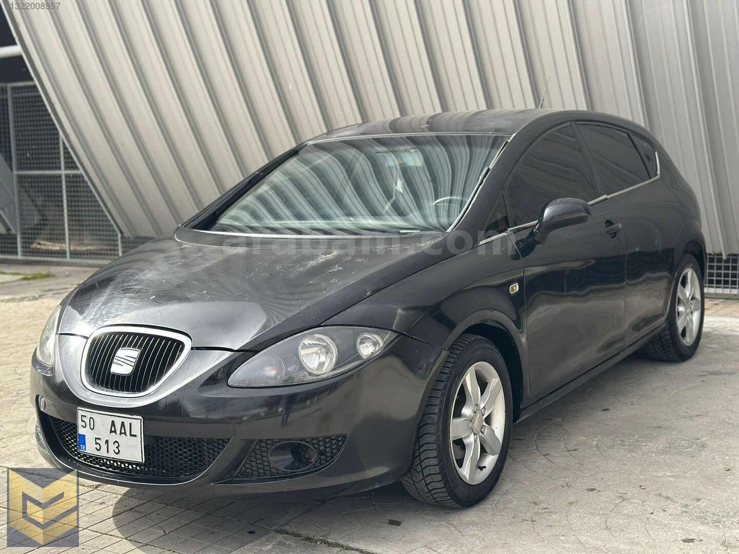 Galeriden Seat Leon 1.6 Reference 2007 Model Kayseri 340.000 km Siyah 5