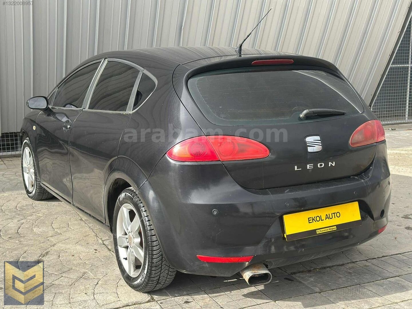 Galeriden Seat Leon 1.6 Reference 2007 Model Kayseri 340.000 km Siyah 7