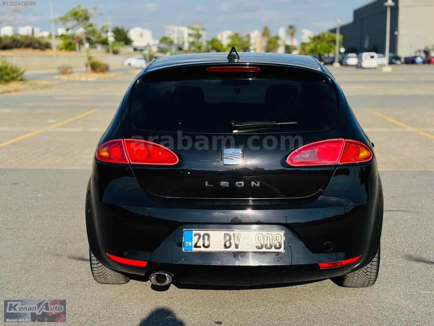 Galeriden Seat Leon 1.6 Style 2008 Model Adana 240.000 km Siyah 4