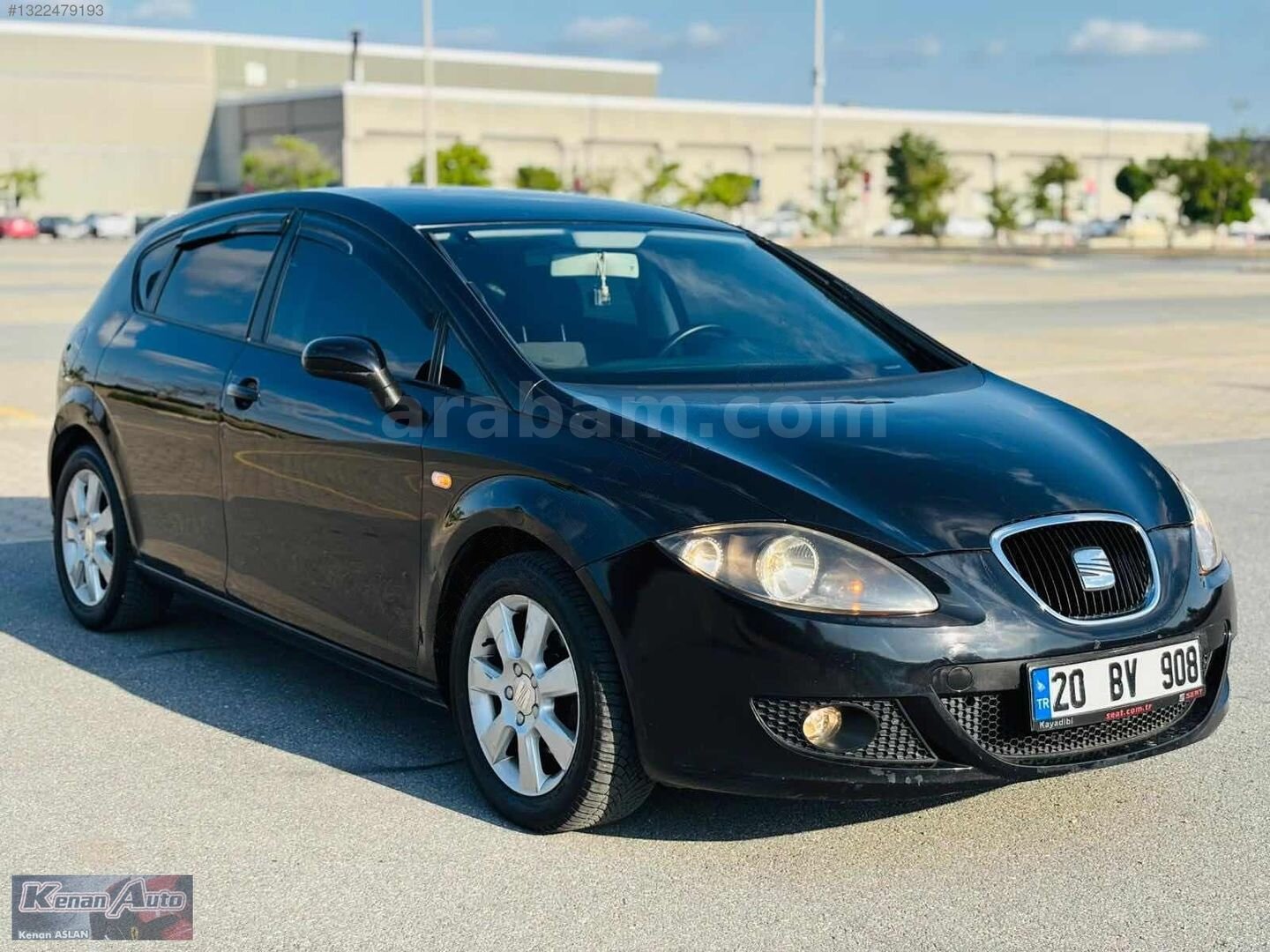 Galeriden Seat Leon 1.6 Style 2008 Model Adana 240.000 km Siyah 3