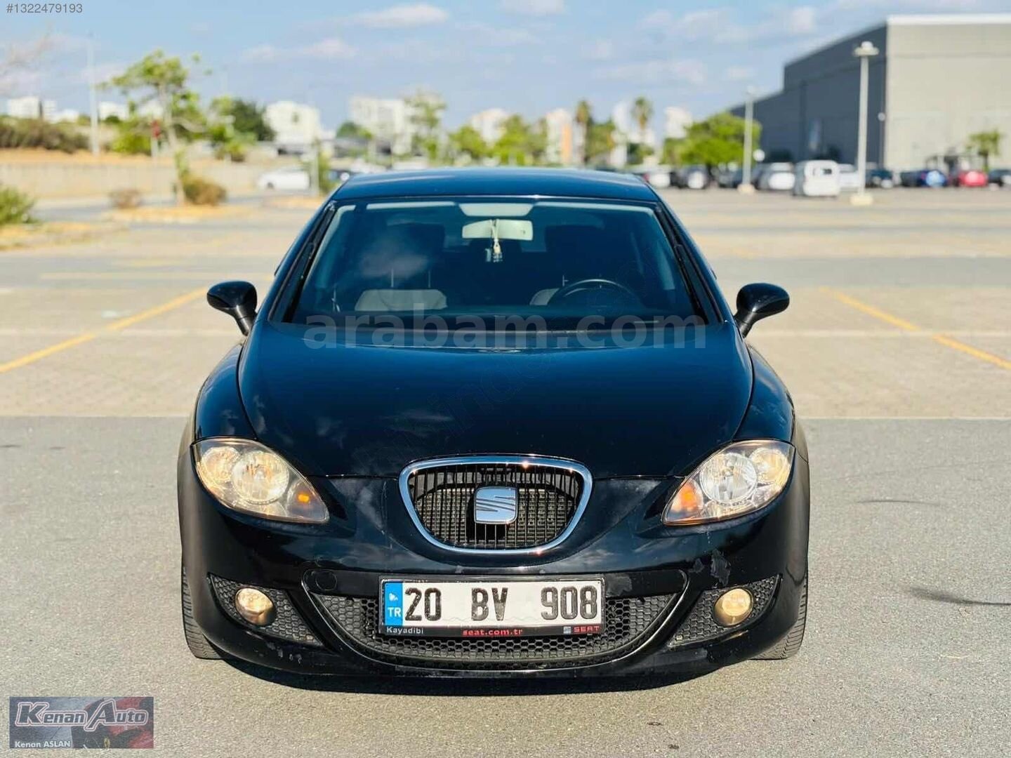 Galeriden Seat Leon 1.6 Style 2008 Model Adana 240.000 km Siyah 1