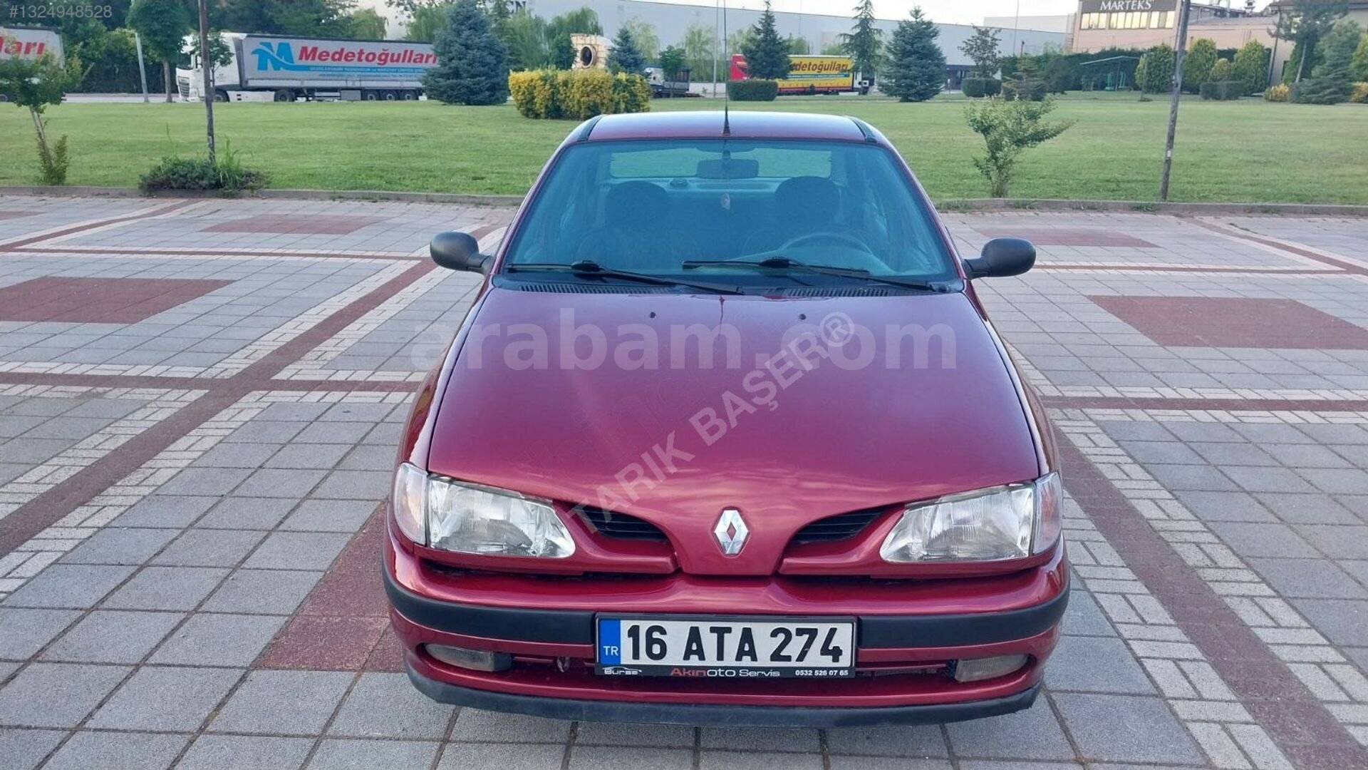 Galeriden Renault Megane 1.6 RTA 1998 Model Bursa 265.000 km Kırmızı 3