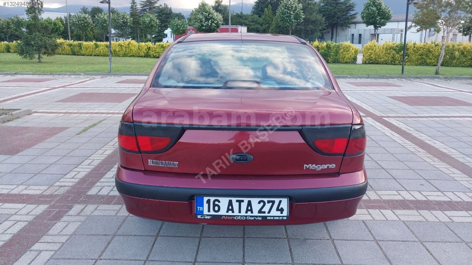 Galeriden Renault Megane 1.6 RTA 1998 Model Bursa 265.000 km Kırmızı 6