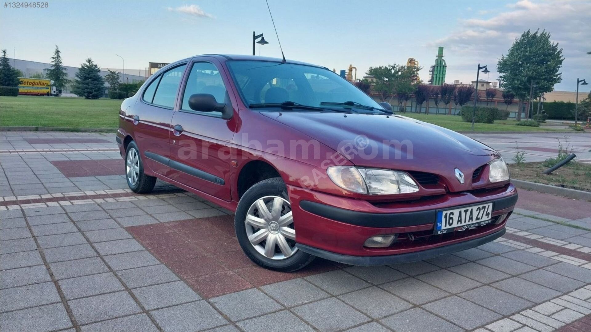 Galeriden Renault Megane 1.6 RTA 1998 Model Bursa 265.000 km Kırmızı 1