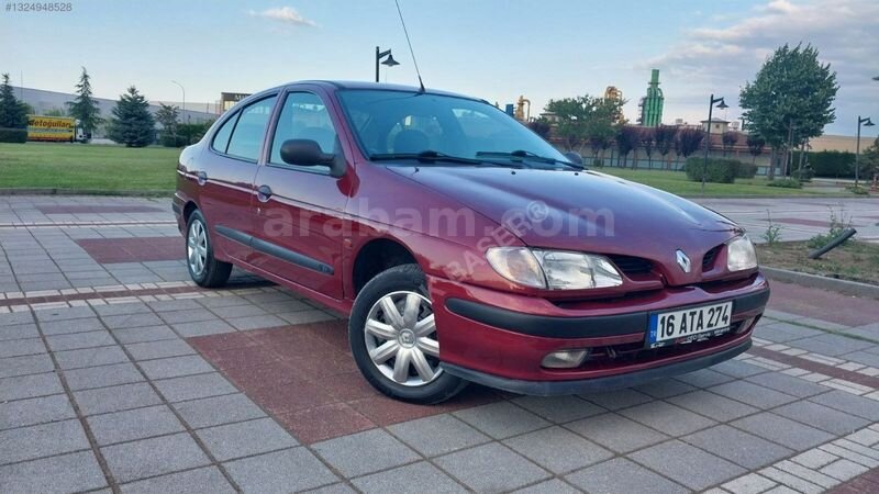 Galeriden Renault Megane 1.6 RTA 1998 Model Bursa 265.000 km Kırmızı