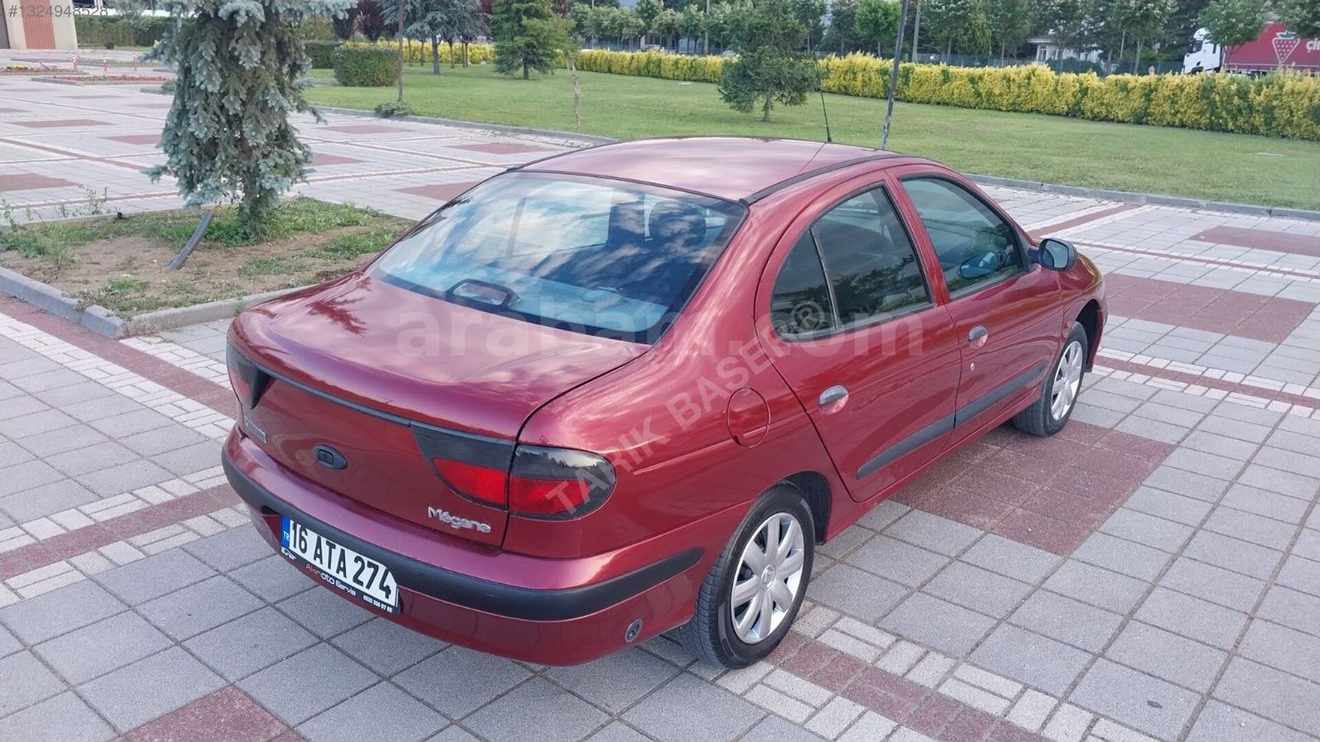 Galeriden Renault Megane 1.6 RTA 1998 Model Bursa 265.000 km Kırmızı 5