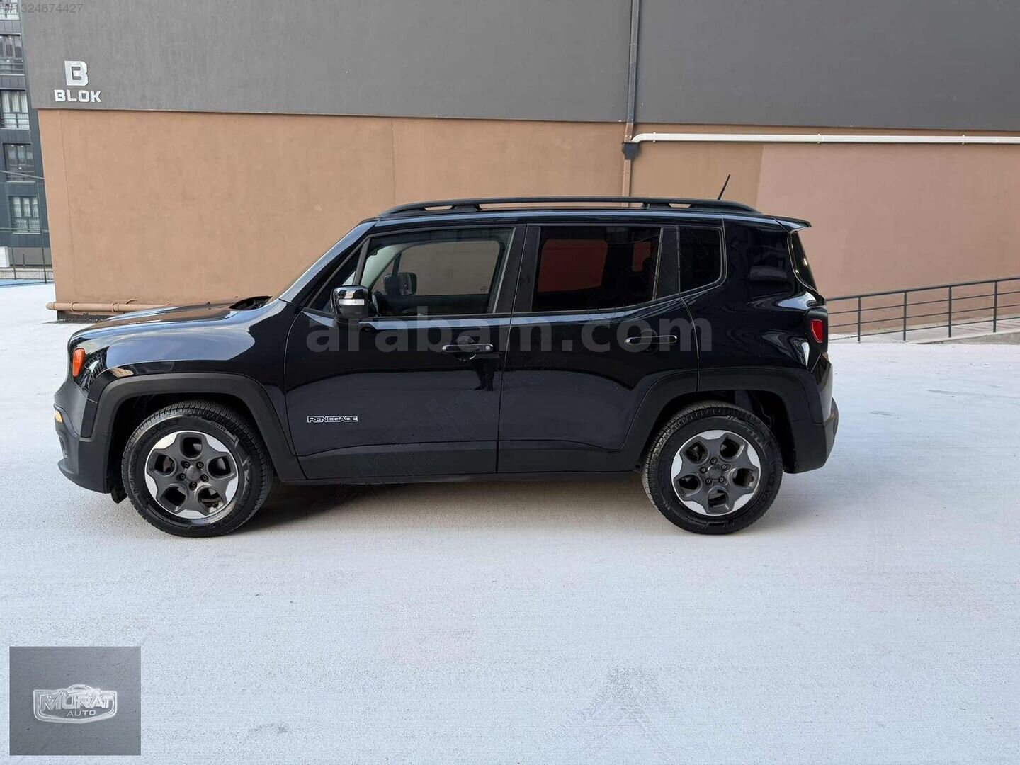Galeriden Jeep Renegade 1.6 MultiJet Longitude 2015 Model Isparta 146.000 km Siyah 7