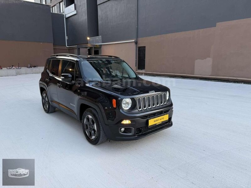 Galeriden Jeep Renegade 1.6 MultiJet Longitude 2015 Model Isparta 146.000 km Siyah