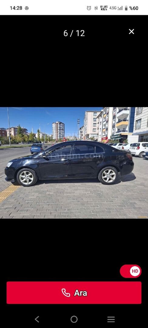 Sahibinden Geely Emgrand 1.5 GSL Premium 2011 Model Sivas 111.500 km Siyah 6