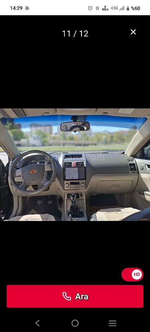 Sahibinden Geely Emgrand 1.5 GSL Premium 2011 Model Sivas 111.500 km Siyah 3