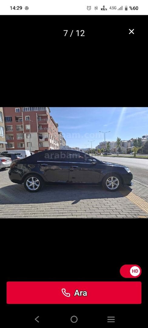 Sahibinden Geely Emgrand 1.5 GSL Premium 2011 Model Sivas 111.500 km Siyah 7