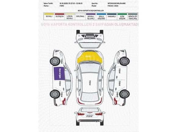 Sahibinden Ford Focus 1.5 TDCi Titanium 2020 Model 