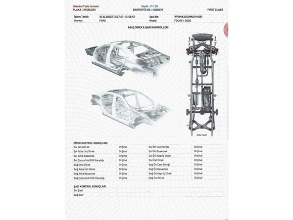 Sahibinden Ford Focus 1.5 TDCi Titanium 2020 Model 