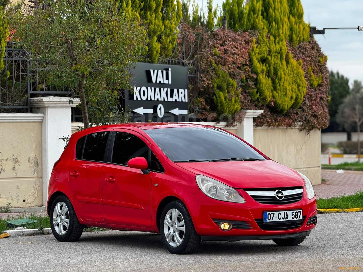 Galeriden Opel Corsa 1.2 Twinport Enjoy 2007 Model Antalya 188.000