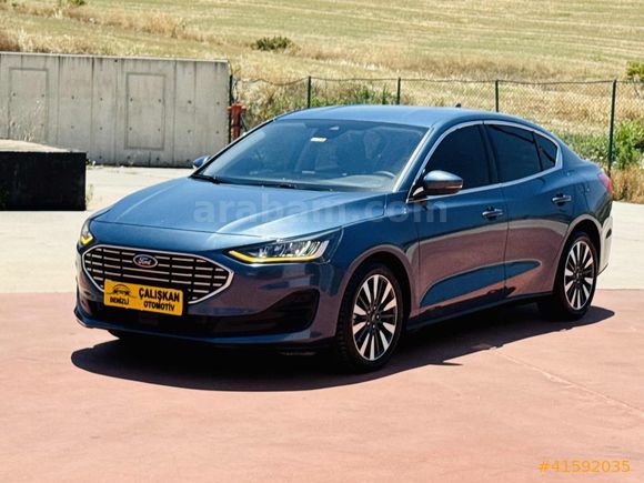 2025 SIFIR GİBİ FOCUS TİTANİUM X 1.5 OTOMATİK BOYASIZ 14'Binkmde