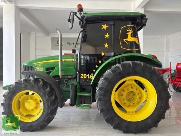 2016 MODEL JOHN DEERE 5105M 4WD KABİNLİ TRAKTÖR SATILIKTIR.