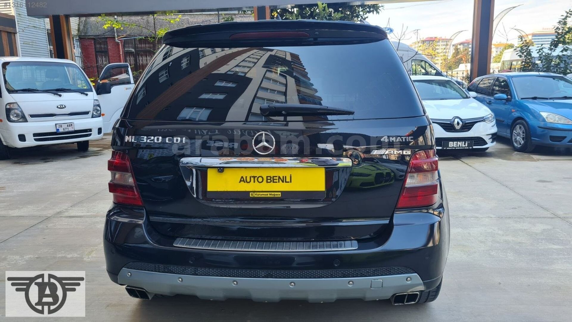 Galeriden Mercedes - Benz ML 320 CDI 2008 Model Ankara 243.000 km Siyah 5