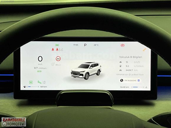 2025 CHERY TIGGO 8 PRESTİGE " KARAMANLI "