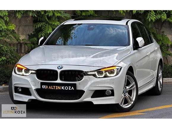 2018 BMW 320D EDİTİON M İÇ KIRMIZI ŞERİT TKP ÇARPIŞMA ÖNLEYİCİ.