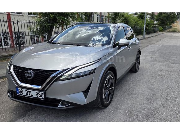 Memurdan Temiz ve Hassas Kullanılmış Nissan Qashqai 1.3 DIG-T Sky Pack 2023 Model Ankara