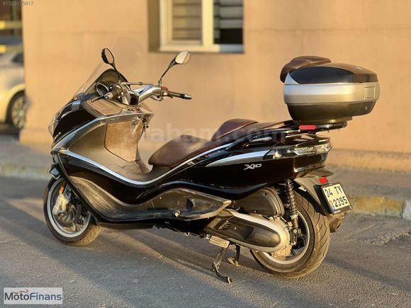 MotoFinans'tan Piaggio X 10 350, Senetle Motor