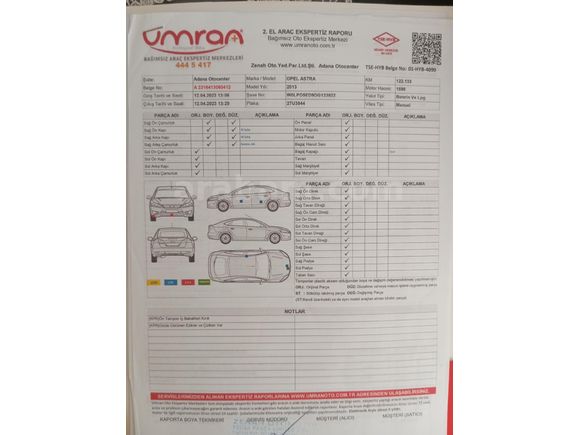 Öğretmenden, Hasarsız, Çelik Sübaplı, 1.6 Business, Manuel 2013 Model