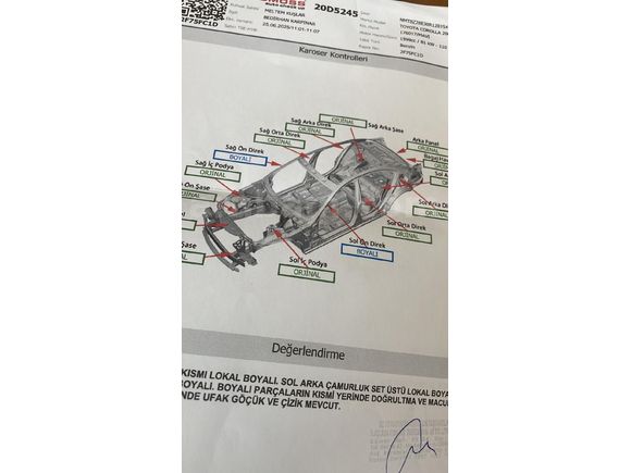 Sahibinden Toyota Corolla 1.6 Terra 2006 Model
