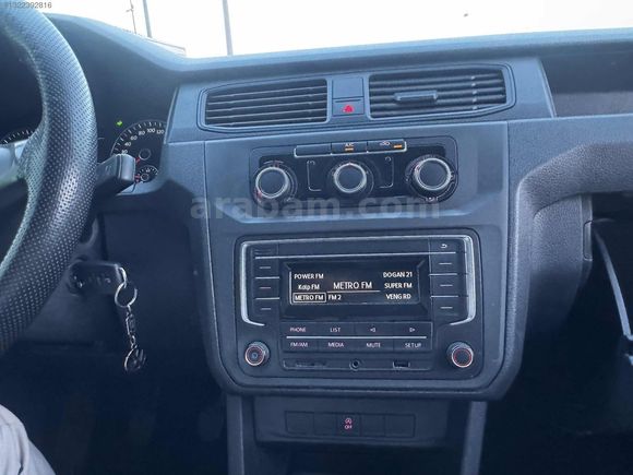 BOZAN AUTO CADDY 2.0TDI PANELVAN 2016 MODEL KLİMALI