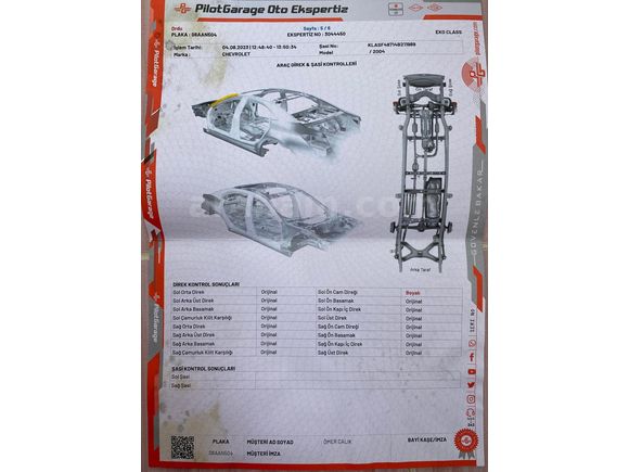 Sahibinden Chevrolet Kalos 1.4 SX 2004 Model