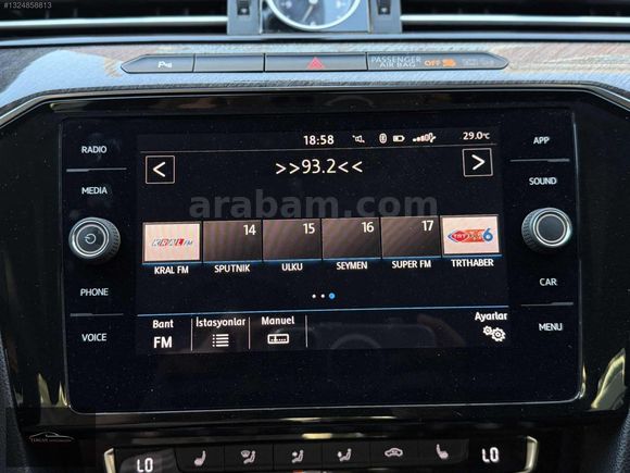 2017 ARTEON 2.0TDİ ELEGANCE CAM TAVAN KLTK ISITMA HATASIZ