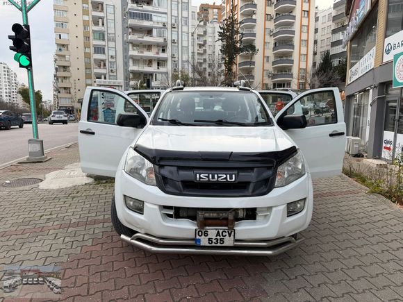 2016 MODEL ISUZU DMAX 4X4 183 BİN KM DE KARTA 12 TAKSİT