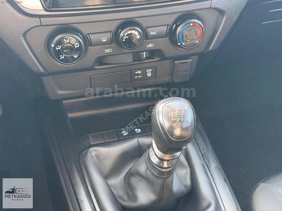 İZGİ'DEN 2024 MODEL 30 BİN KM'DE 1.9 ISUZU D'MAX 4X2 (MANUEL)