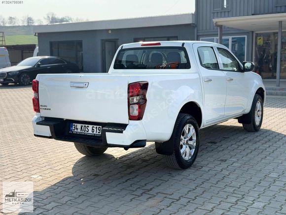 İZGİ'DEN 2024 MODEL 30 BİN KM'DE 1.9 ISUZU D'MAX 4X2 (MANUEL)