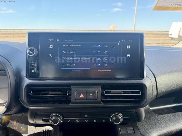 2026 SIFIR OPEL COMBO 1.5 ESSENTİAL+ORTA KONSOLLU+GSR 2+%20 KDV