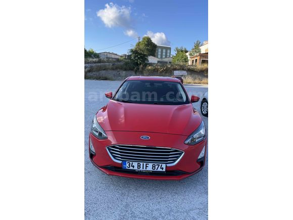 Sahibinden Ford Focus 1.5 TDCi Trend X 2019 Model İstanbul 112.000 km Kırmızı