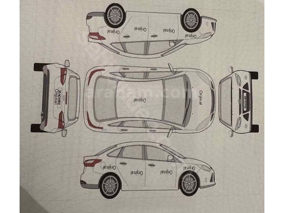  Temiz Honda Civic  FB7 