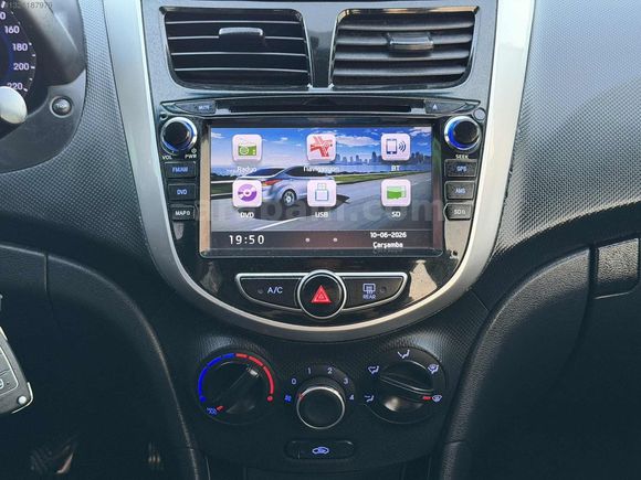2014 MODEL 161 BİN KM HATASIZ ACCENT BLUE K.KARTINA 12 TAKSİT