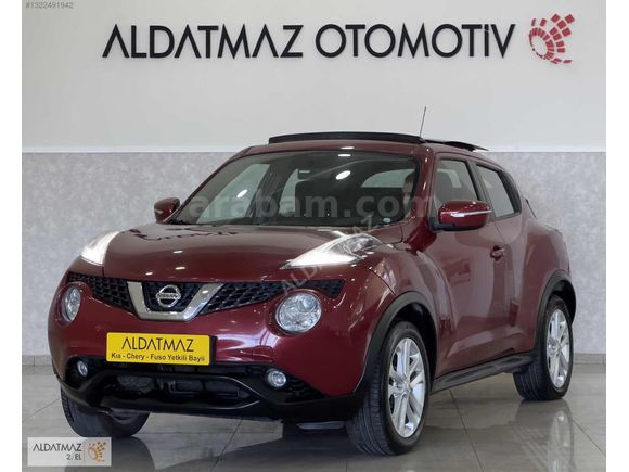 ALDATMAZ OTOPORT NİSSAN JUKE 1.6 SUNROOF/D.KLİMA/AGIR BAKIM