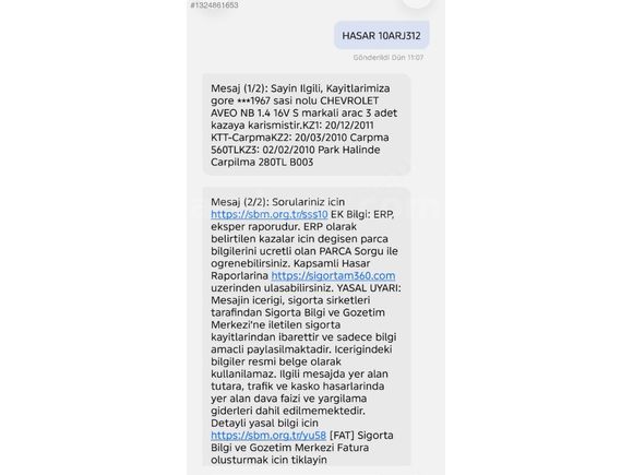 162 BİN KM SAFKAN BENZİNLİ