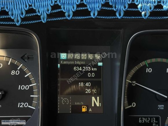 NEŞELİ İSTANBUL - 2017 MODEL ACTROS 1842 ADR'Lİ *634.000KM*