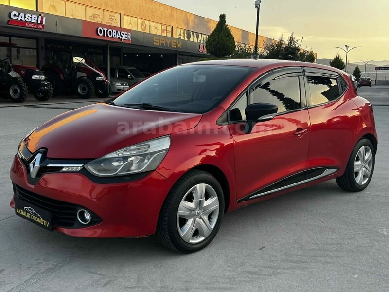 Galeriden Renault Clio 0.9 TCe Touch 2013 Model Aydın 65.000 km Kırmızı