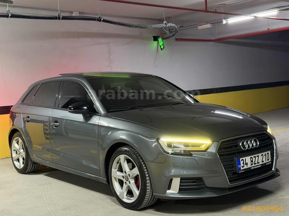 2019 Kusursuz Audi A3 30TDI Sport MATRİX+KYRLED+G.GRŞ+RECARO