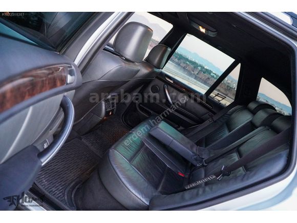 ERDEM'den 2000 BMW X5 4,4 V8 Gümüş Gri - Siyah Full Hatasız